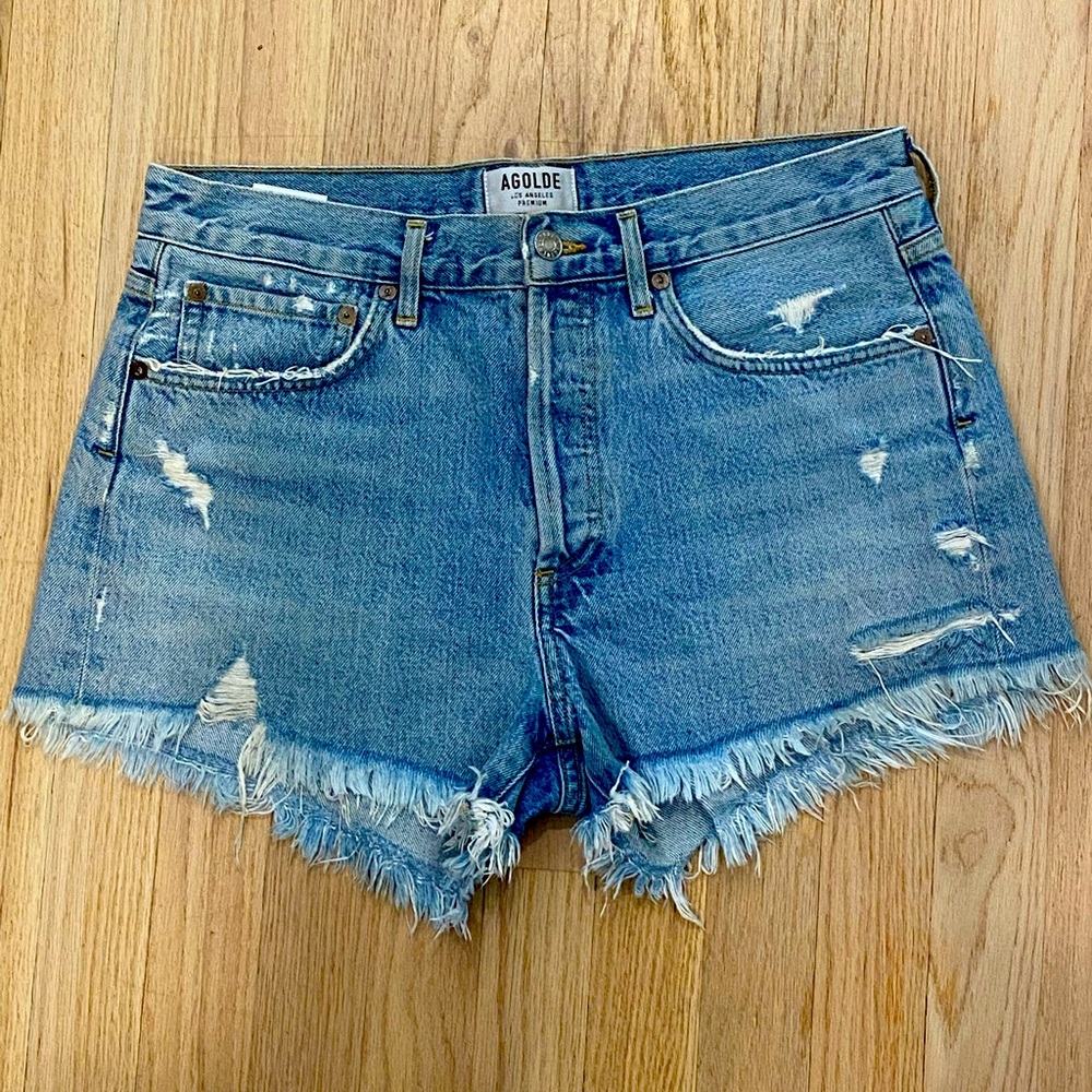 AGOLDE Parker jean shorts Sz 28
